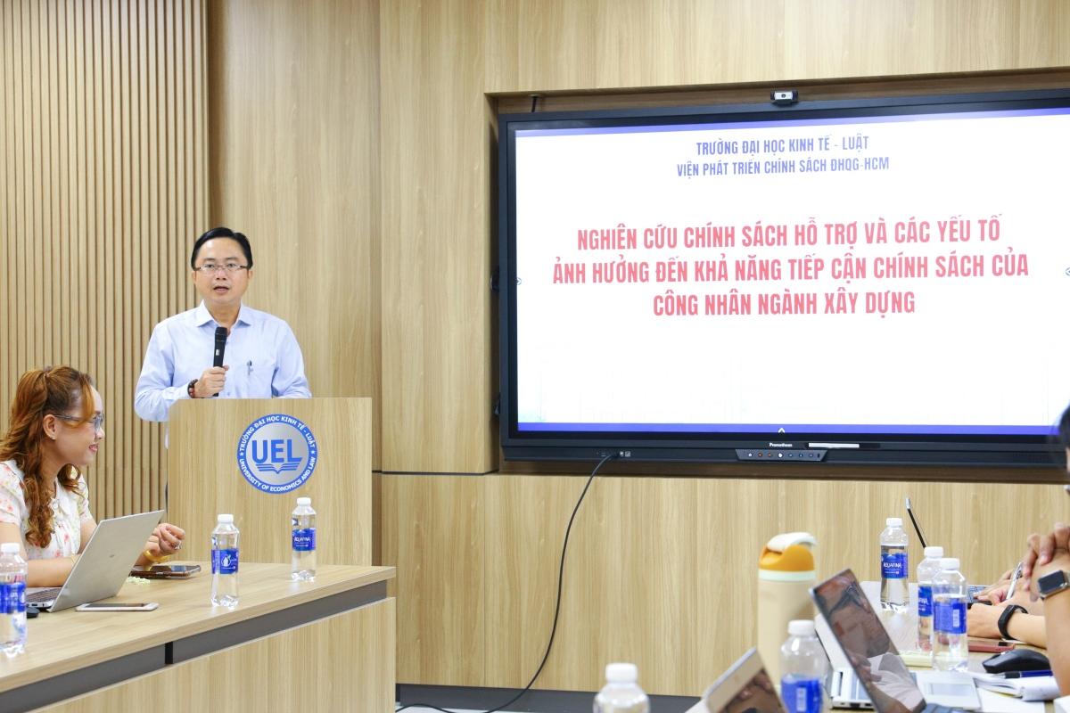 Nghiên cứu chính sách hỗ trợ và các yếu tố ảnh hưởng đến khả năng tiếp cận chính sách của công nhân ngành xây dựng