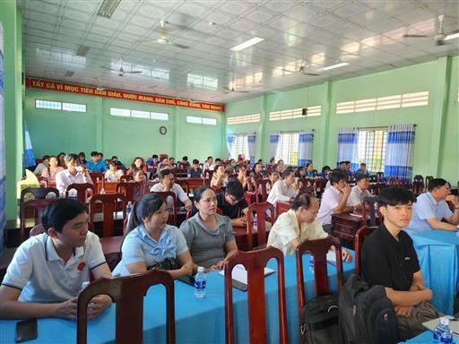 VIỆN PHÁT TRIỂN CHÍNH SÁCH ĐHQG-HCM TỔ CHỨC CHƯƠNG TRÌNH ĐÀO TẠO “NÂNG CAO NĂNG LỰC LÃNH ĐẠO TRONG KỶ NGUYÊN 4.0” TẠI XÃ HƯNG KHÁNH TRUNG, TỈNH VĨNH LONG